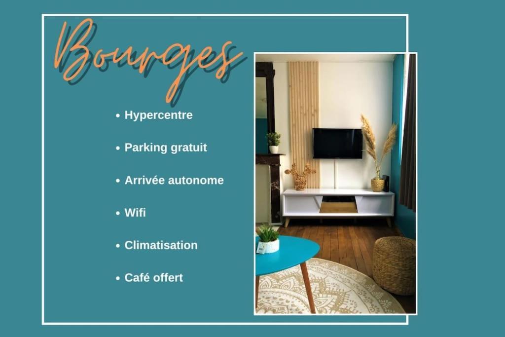 Appartement 2Pieces Centre Ville Historique Bourges Bagian luar foto